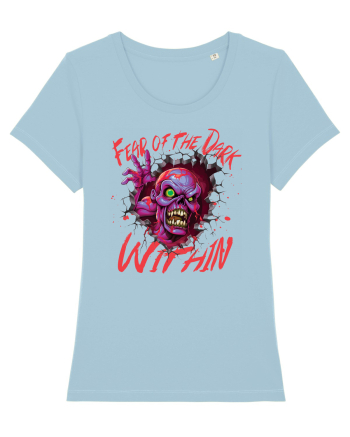 cu desene de Halloween - Fear of the Dark Within Sky Blue