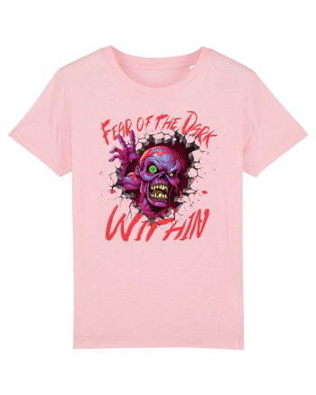 cu desene de Halloween - Fear of the Dark Within Cotton Pink