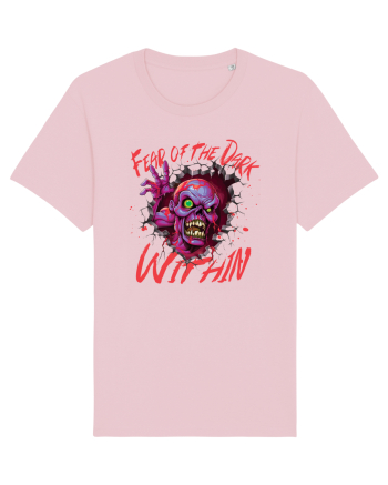 cu desene de Halloween - Fear of the Dark Within Cotton Pink