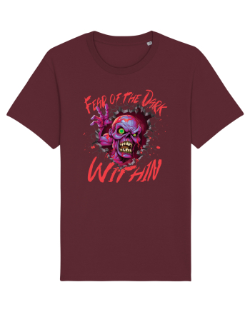 cu desene de Halloween - Fear of the Dark Within Burgundy