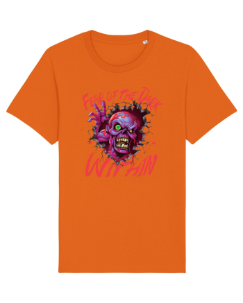 cu desene de Halloween - Fear of the Dark Within Bright Orange