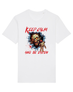 cu desene de Halloween - Keep calm and be eaten Tricou mânecă scurtă Unisex Rocker