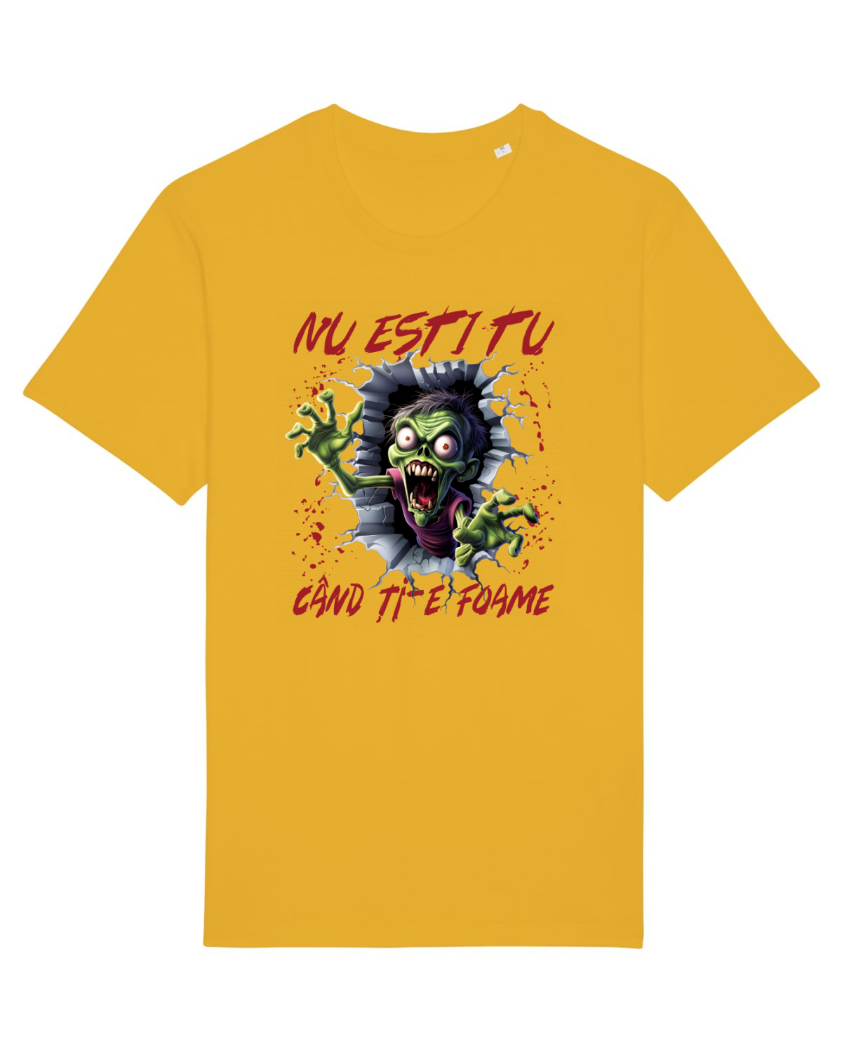 Tricou mânecă scurtă Unisex Rocker Spectra Yellow