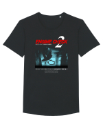 Engine check 2 Tricou mânecă scurtă guler larg Bărbat Skater