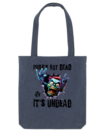 cu desene de Halloween - Punk is not dead - it is undead Midnight Blue