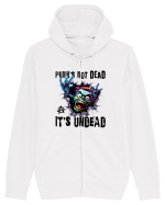 cu desene de Halloween - Punk is not dead - it is undead Hanorac cu fermoar Unisex Connector