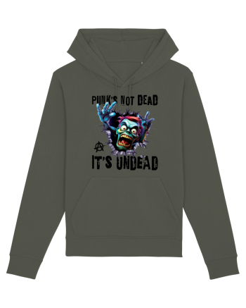 cu desene de Halloween - Punk is not dead - it is undead Khaki