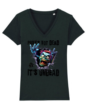 cu desene de Halloween - Punk is not dead - it is undead Black