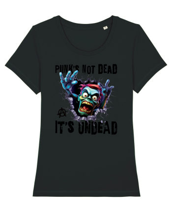 cu desene de Halloween - Punk is not dead - it is undead Black