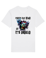 cu desene de Halloween - Punk is not dead - it is undead Tricou mânecă scurtă Unisex Rocker