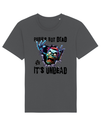cu desene de Halloween - Punk is not dead - it is undead Anthracite