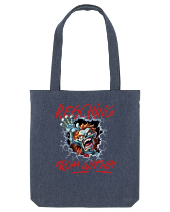 cu desene de Halloween - Reaching from within Midnight Blue