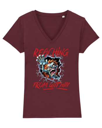 cu desene de Halloween - Reaching from within Burgundy