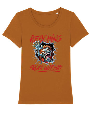cu desene de Halloween - Reaching from within Roasted Orange