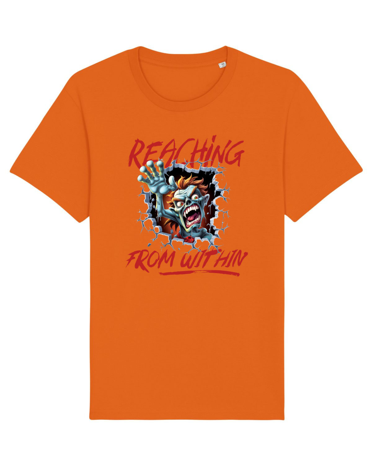Tricou mânecă scurtă Unisex Rocker Bright Orange