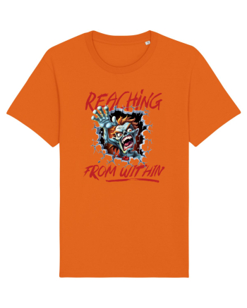 cu desene de Halloween - Reaching from within Bright Orange