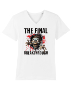 cu desene de Halloween - The final breakthrough Tricou mânecă scurtă guler V Bărbat Presenter