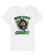 cu desene de Halloween - Vegan zombie - Grains! Tricou mânecă scurtă  Copii Mini Creator