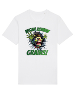 cu desene de Halloween - Vegan zombie - Grains! Tricou mânecă scurtă Unisex Rocker