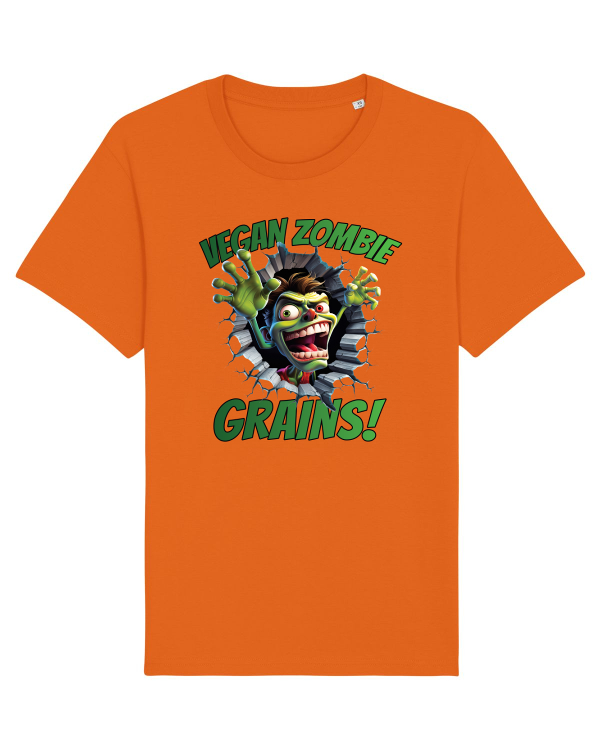 Tricou mânecă scurtă Unisex Rocker Bright Orange