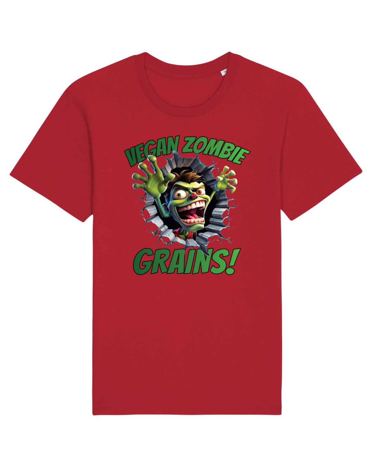 Tricou mânecă scurtă Unisex Rocker Red