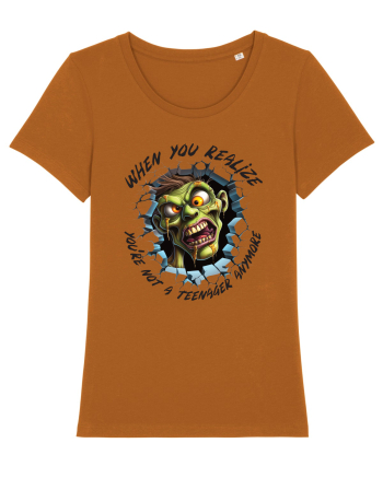 cu desene de Halloween - When you realize you are not a teenager anymore Roasted Orange