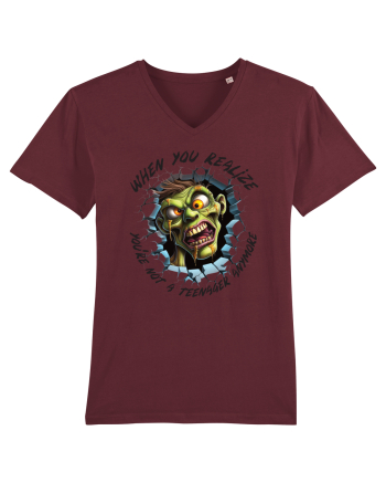 cu desene de Halloween - When you realize you are not a teenager anymore Burgundy