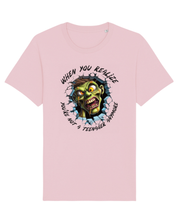 cu desene de Halloween - When you realize you are not a teenager anymore Cotton Pink