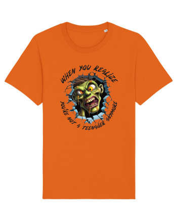 cu desene de Halloween - When you realize you are not a teenager anymore Bright Orange