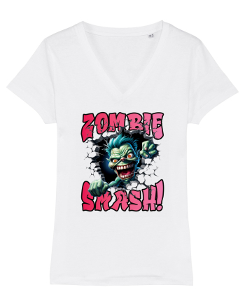 cu desene de Halloween - Zombie smash! White