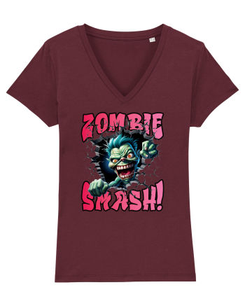 cu desene de Halloween - Zombie smash! Burgundy