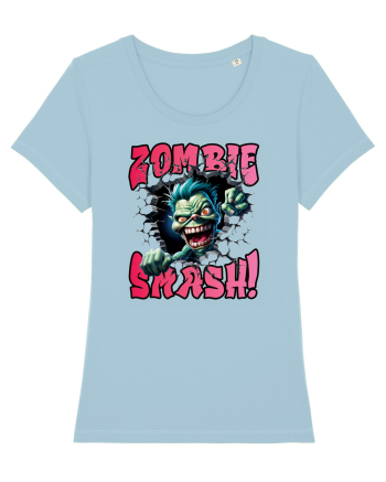 cu desene de Halloween - Zombie smash! Sky Blue