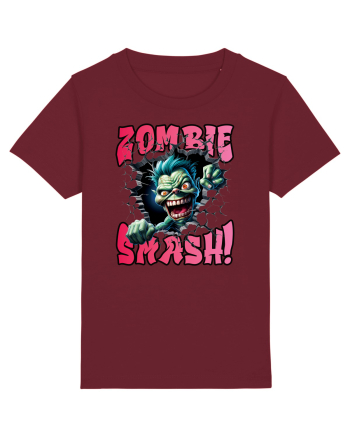 cu desene de Halloween - Zombie smash! Burgundy