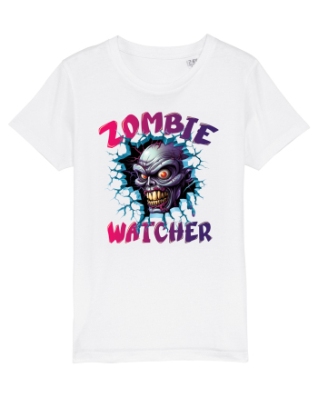 cu desene de Halloween - Zombie Watcher White