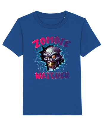 cu desene de Halloween - Zombie Watcher Majorelle Blue
