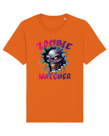 cu desene de Halloween - Zombie Watcher Bright Orange
