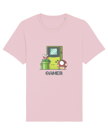 Gamer T Shirt Cotton Pink