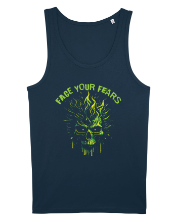 in stil gotic malefic - Face your fears Navy