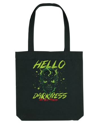 in stil gotic malefic - Hello darkness my old friend Black
