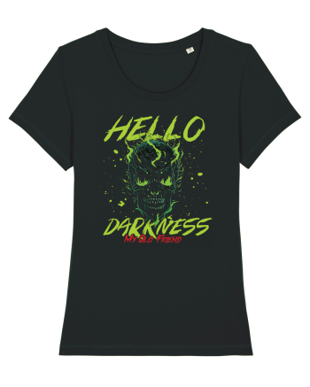 in stil gotic malefic - Hello darkness my old friend Black