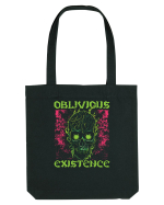 in stil gotic malefic - Oblivious existence Sacoșă textilă