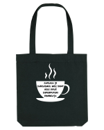 CAFEAUA ȘI SARCASMUL Sacoșă textilă