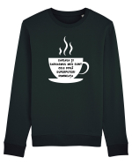 CAFEAUA ȘI SARCASMUL Bluză mânecă lungă Unisex Rise