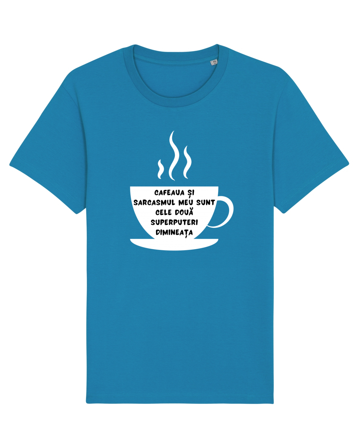 Tricou mânecă scurtă Unisex Rocker Azur