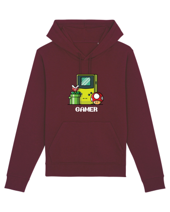 Gamer T Shirt Burgundy