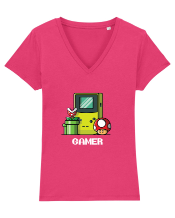 Gamer T Shirt Raspberry