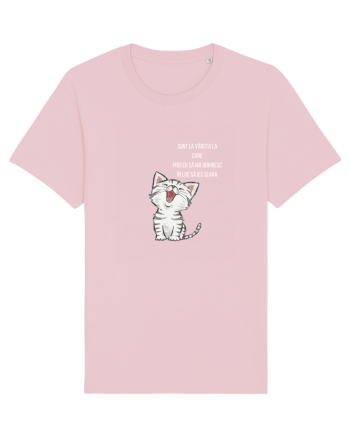 PREFER SĂ MĂ ODIHNESC - BLACK Cotton Pink