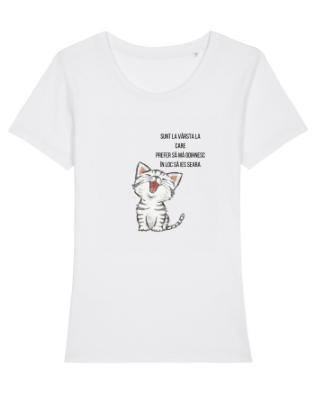 PREFER SĂ MĂ ODIHNESC - WHITE White