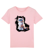 Pisicuță drăguță 2 Tricou mânecă scurtă  Copii Mini Creator