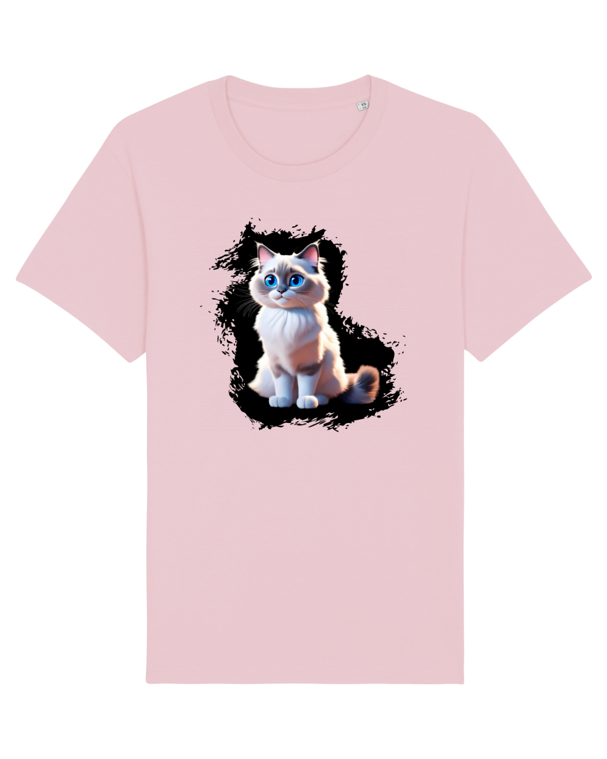 Tricou mânecă scurtă Unisex Rocker Cotton Pink